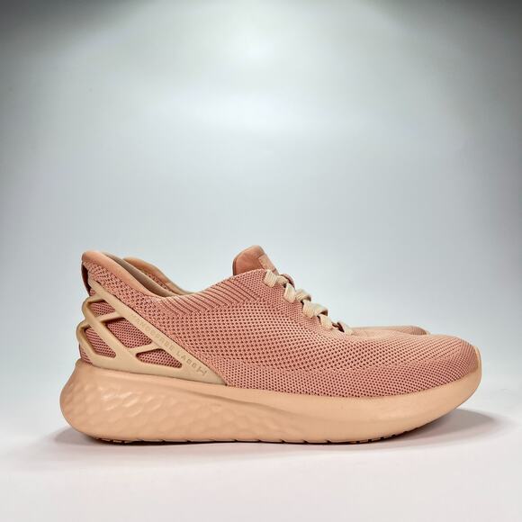 Kizik Athens Hands Free Labs Blush Pink Slip On Lace Up Shoes Women's Size 8 - Picture 1 of 10